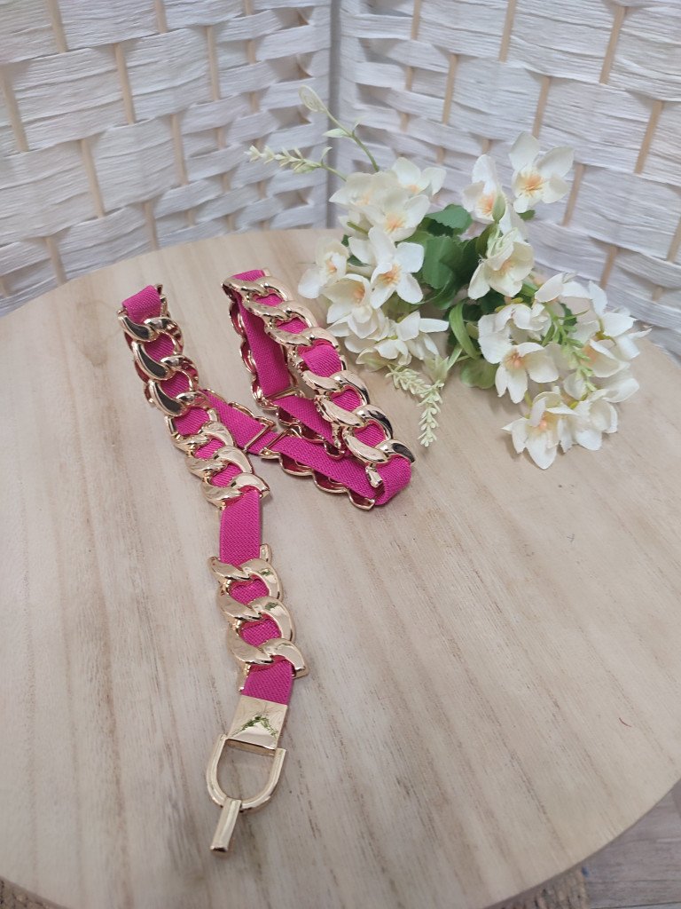 CINTURON CAPRY FUCSIA.