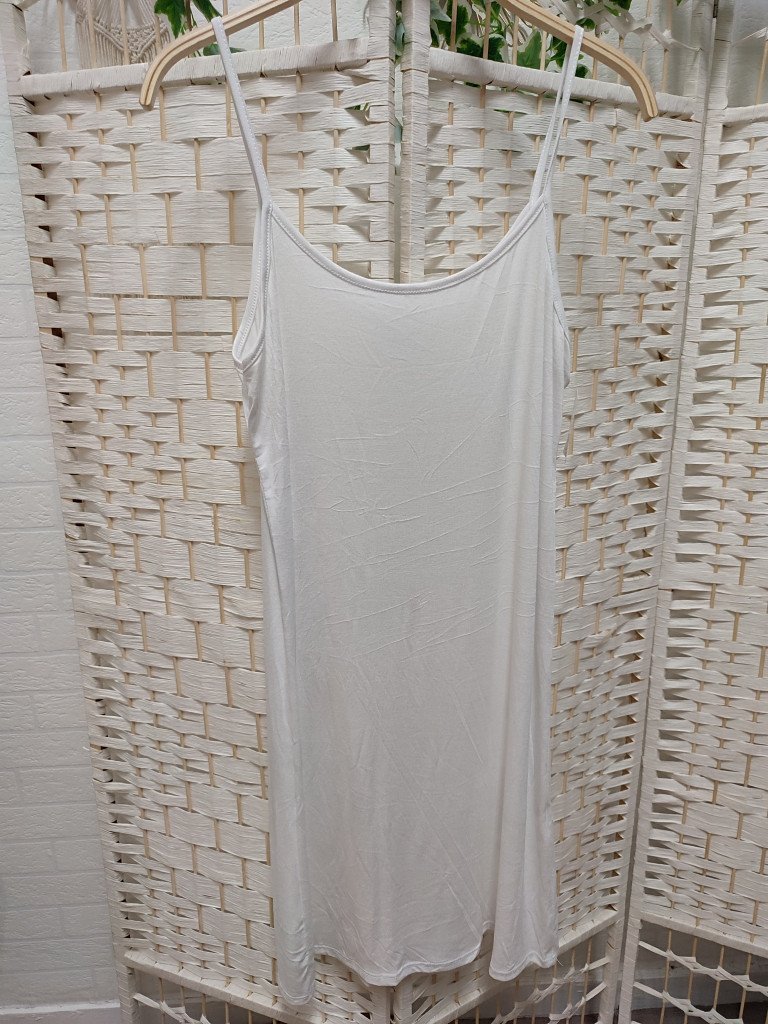 VESTIDO FORRO BLANCO.
