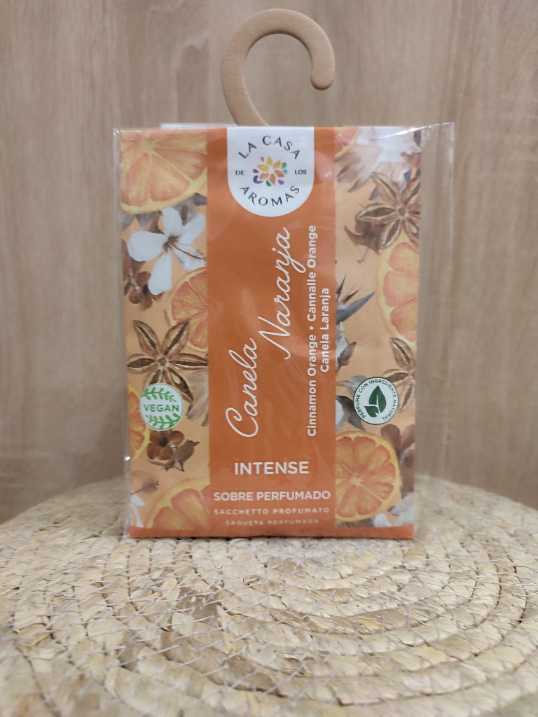 SOBRE PERFUMADO  CANELA/NARANJA.