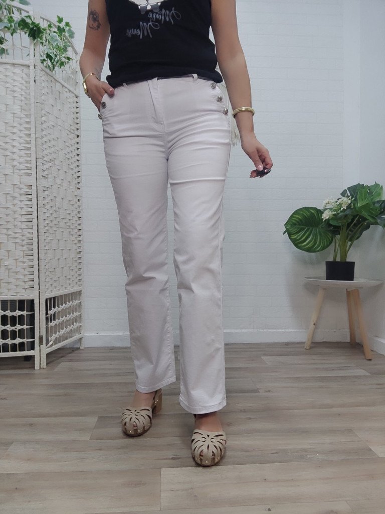 PANTALÓN SELENE BLANCO.