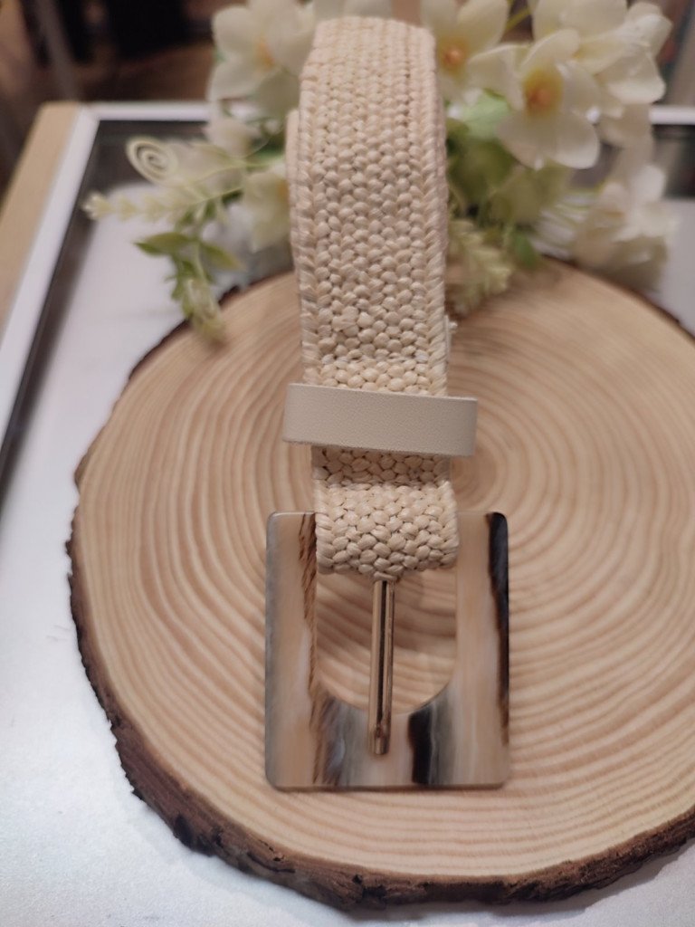 CINTURON RAFIA FINO.