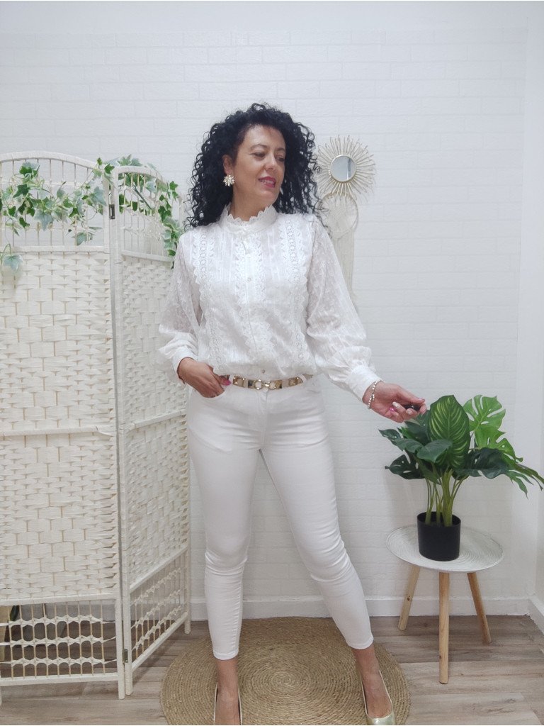 PANTALON MARAMA BLANCO.