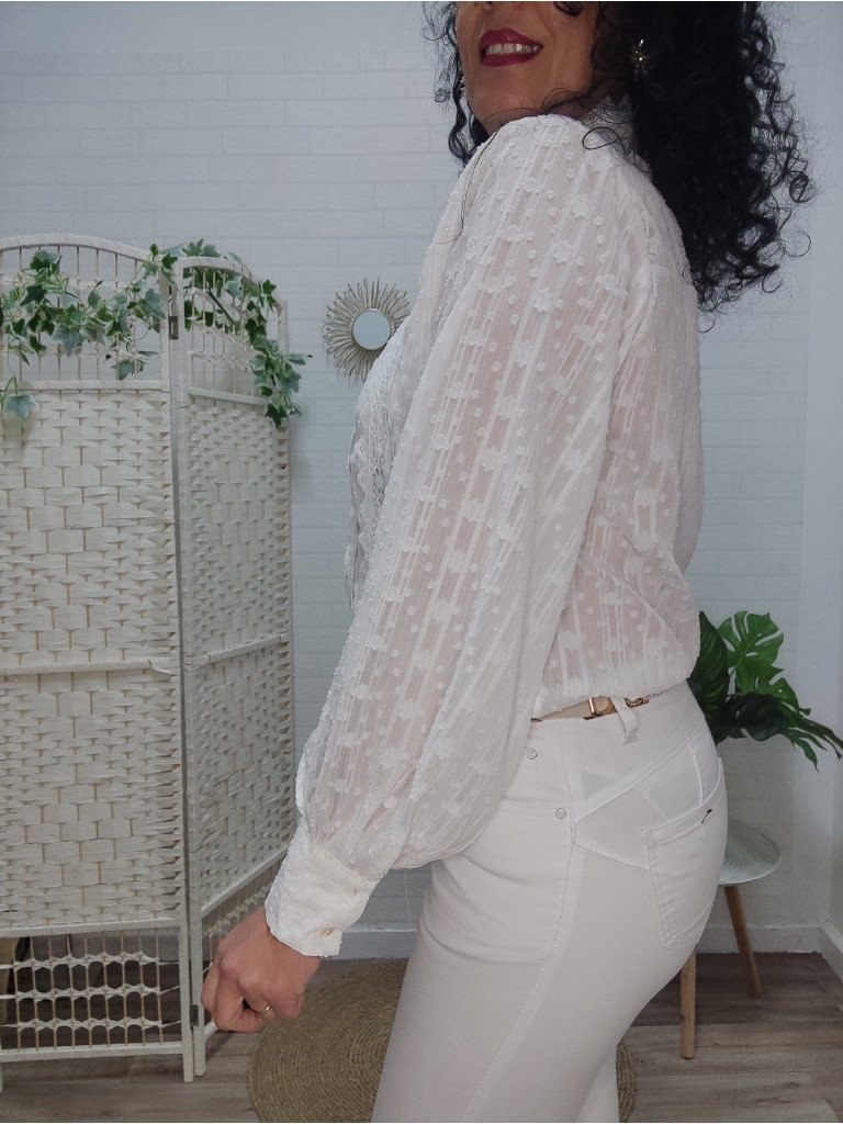 PANTALON MARAMA BLANCO.